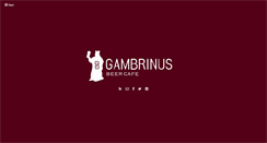 Desktop Screenshot of gambrinus.jp
