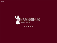 Tablet Screenshot of gambrinus.jp